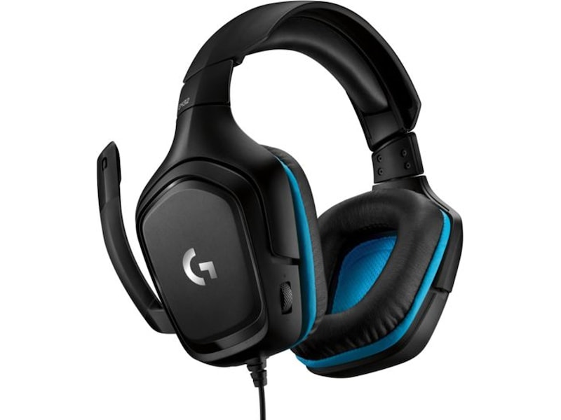 Logitech G432 Gaming Headset (sort/blå) Gamingheadset