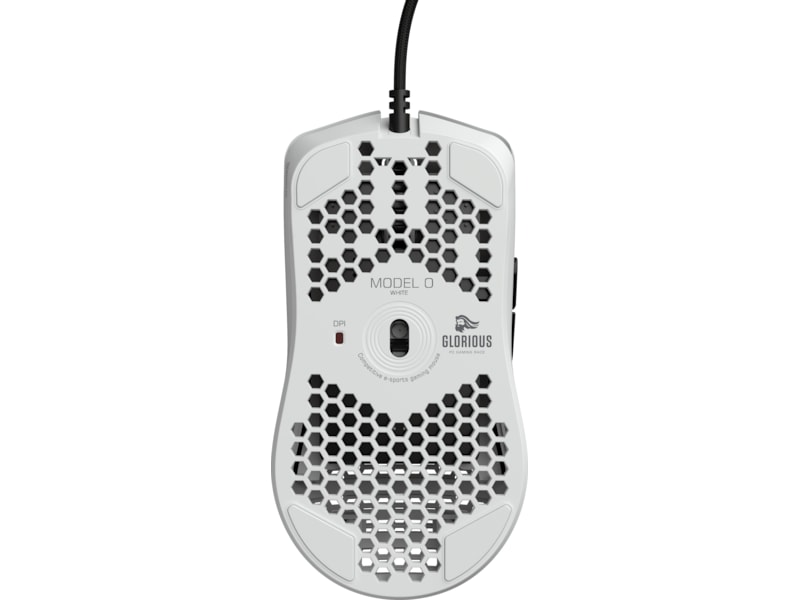 Glorious Model O Gamingmus (matt hvit) Gamingmus