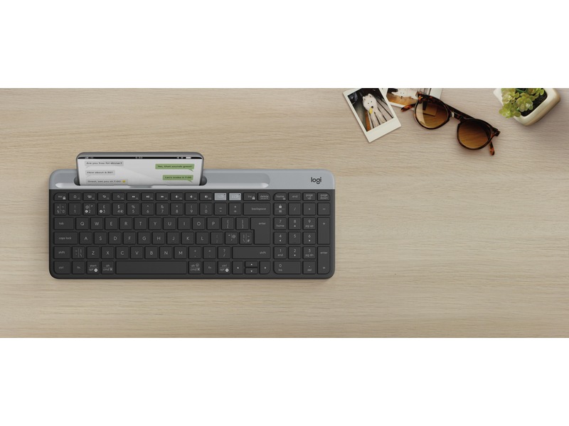 Logitech K580 Slim Multi-Enhet Tastatur Tastatur