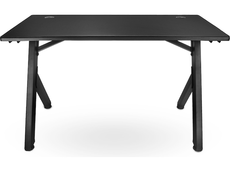Svive Cygnus Gaming Desk matt sort med sorte sømmer Gamingdesk