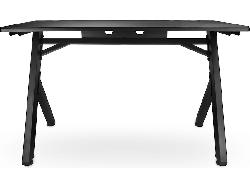 Svive Cygnus Gaming Desk matt sort med sorte sømmer Gamingdesk
