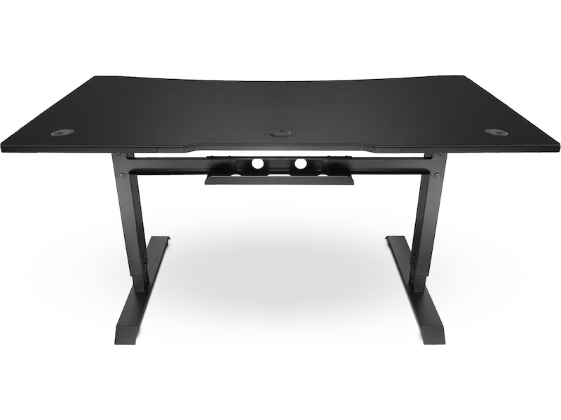 Svive Altair Gaming Desk matt sort med sorte sømmer Gamingdesk