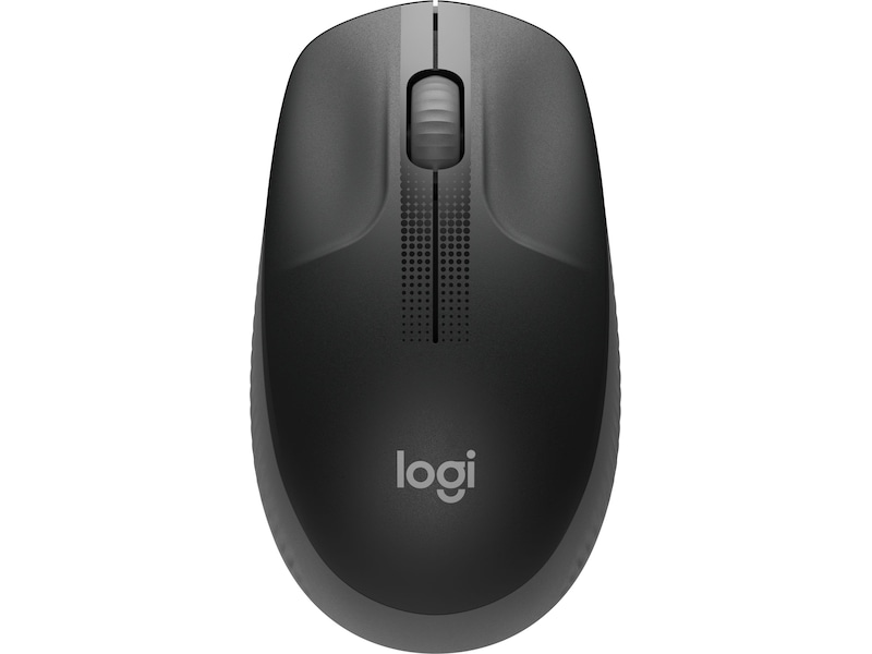 Logitech M190 Trådløs mus i full størrelse koksgrå Mus