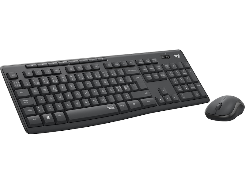 Logitech MK295 Silent Wireless Combo - GRAPHITE Mus & tastatur -kombipakker