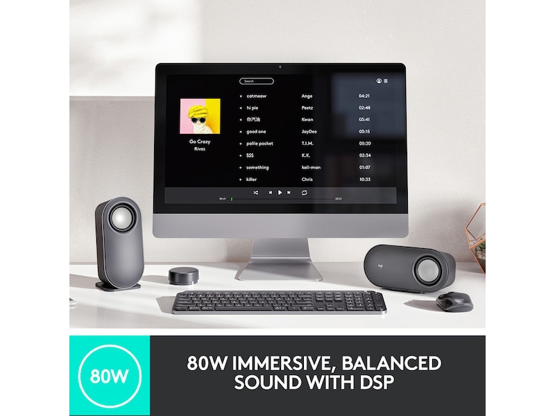 Logitech Z407 Bluetooth PC Høyttalere 2.1 Høyttalere
