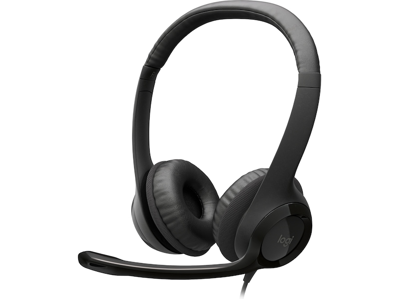Logitech H390 USB PC Headset (sort) Headset