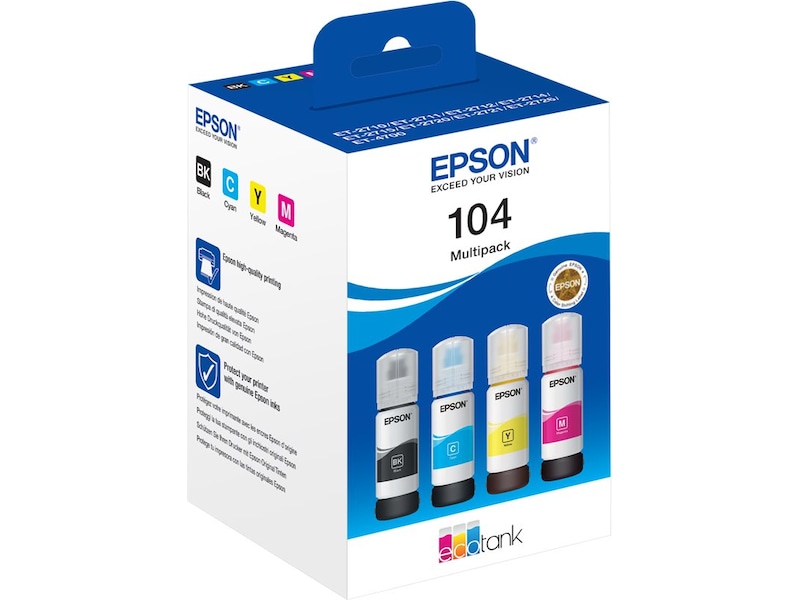 Epson Blekk 104 EcoTank Multipack Blekkpatroner