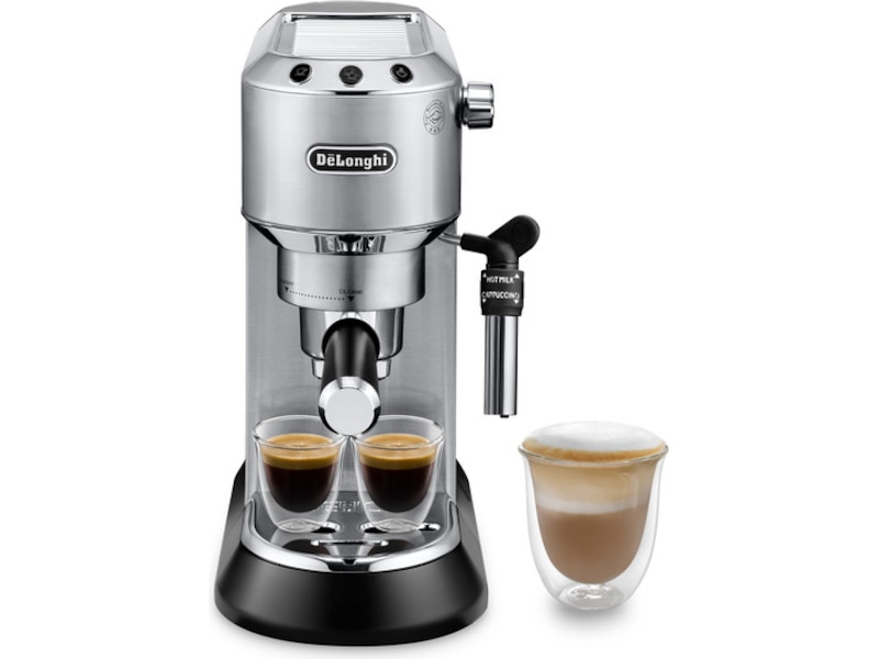 DeLonghi Dedica Style EC685.M Manuell espressomaskin (sølv) Espressomaskiner