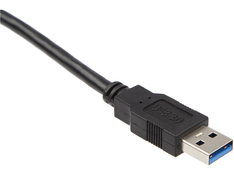 USB-A Skjøtekabel 15m (sort) USB-kabler