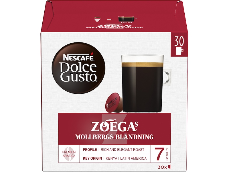 Nescafé Dolce Gusto Zoégas Mollbergs Big Pack Tilbehør til kaffemaskiner