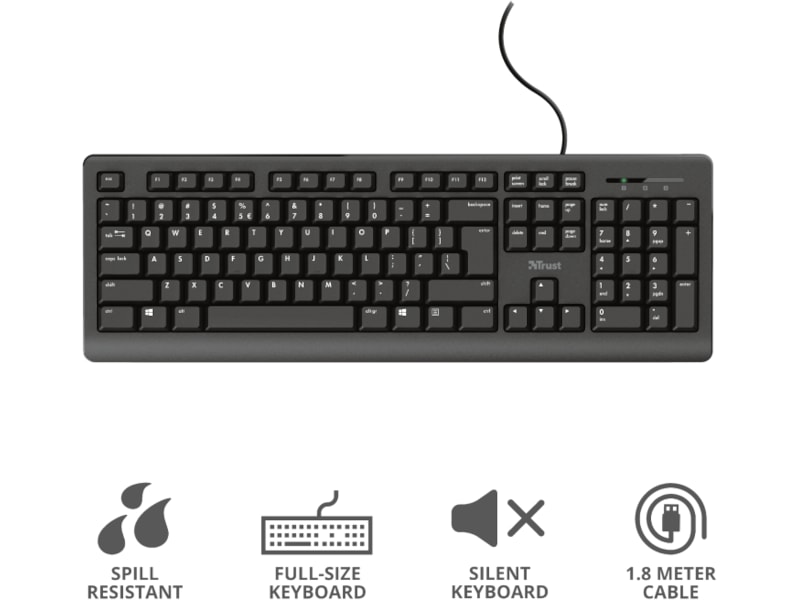 Trust Primo tastatur Tastatur