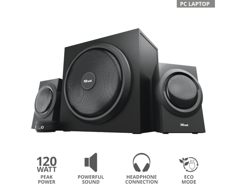 Trust Yuri 2.1 høyttalere 2.1 Høyttalere