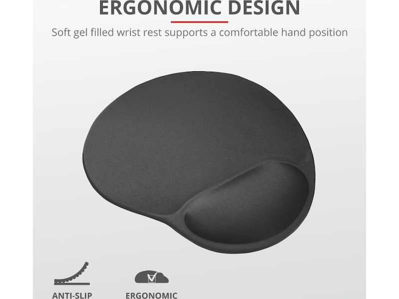 Trust Bigfoot musematte svart Musematte