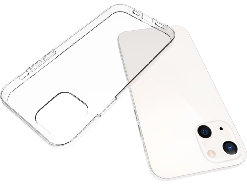 iiglo iPhone 13 Silikondeksel (gjennomsiktig) Mobildeksel