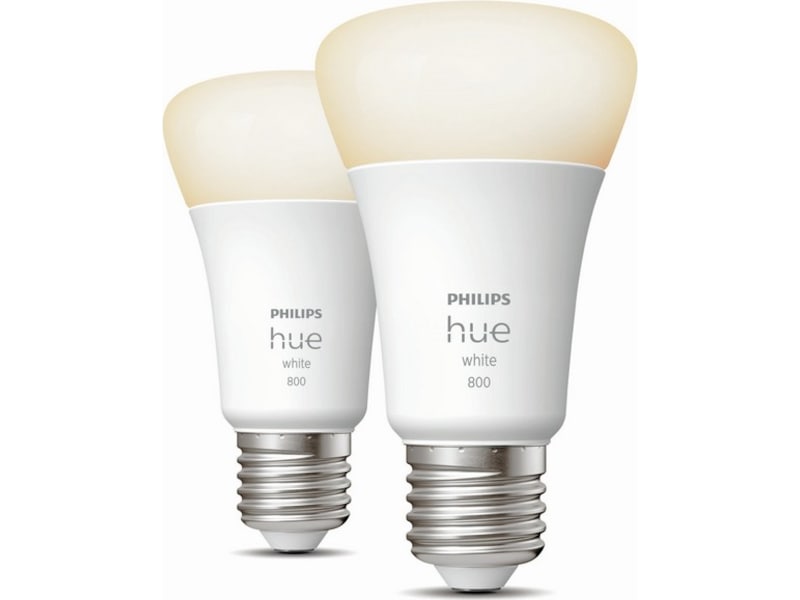 Philips Hue White 2-pakning E27 Lyspærer & LED-pærer