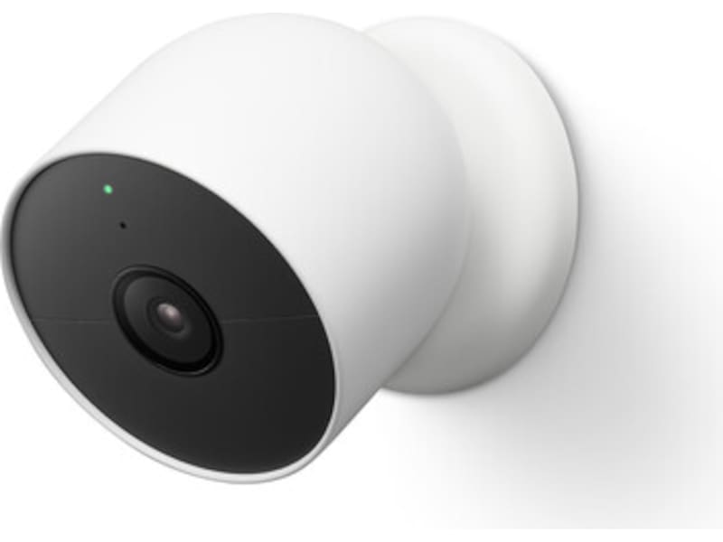 Google Nest Kamera -utendørs/innendørs, batteri (hvit) Overvåkningskameraer