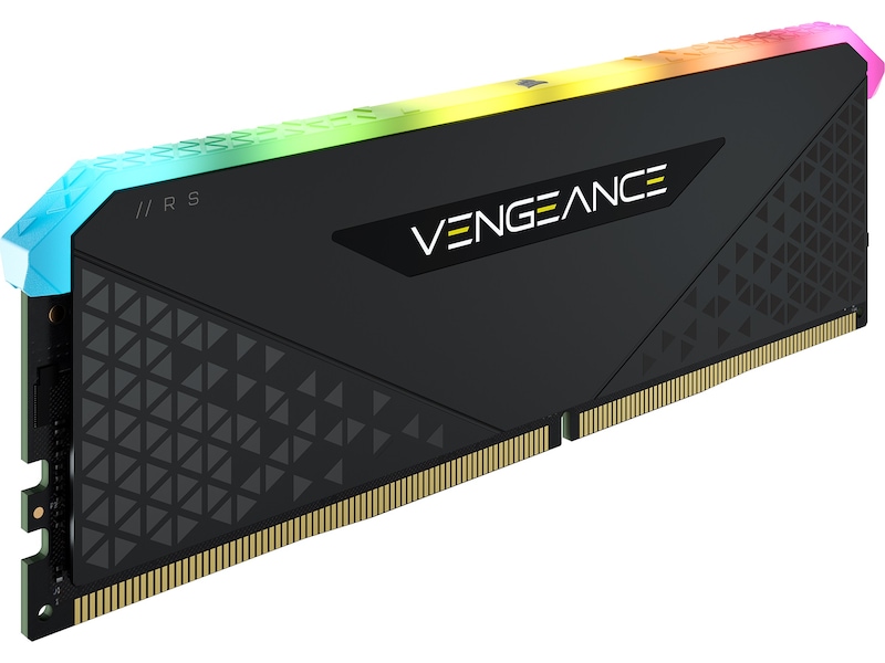 Corsair Vengeance RGB RS DDR4 3200MHz 16GB (sort) Minnebrikker