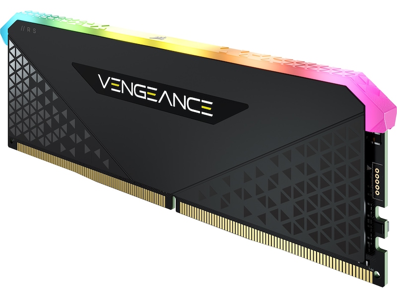Corsair Vengeance RGB RS DDR4 3200MHz 16GB (sort) Minnebrikker