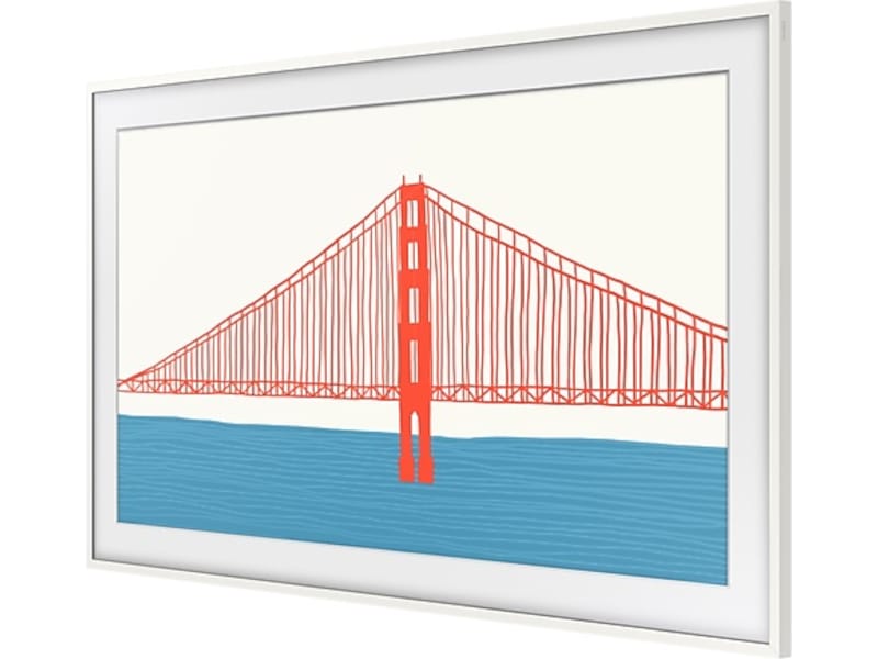 Samsung 43" ramme til The Frame (2021-2025, hvit) TV-ramme & tilbehør