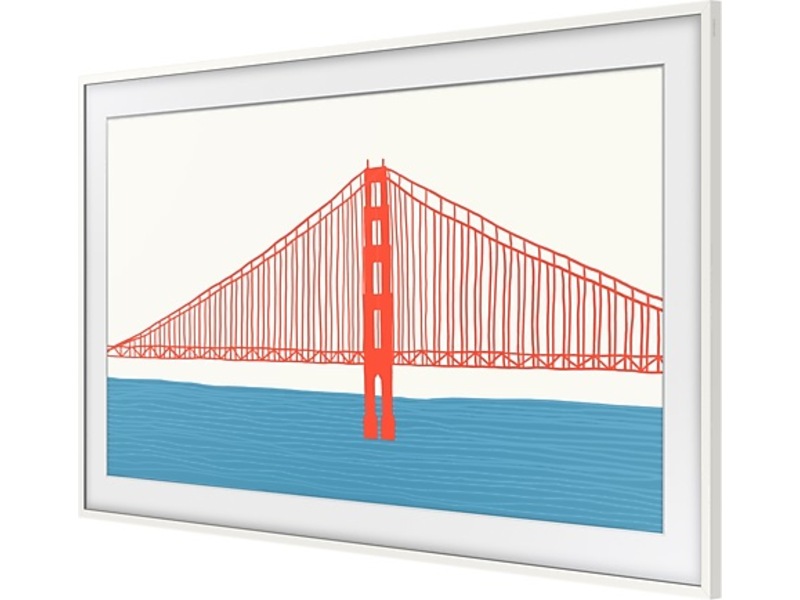 Samsung 75" ramme til The Frame (2021-2024, hvit) TV-ramme & tilbehør