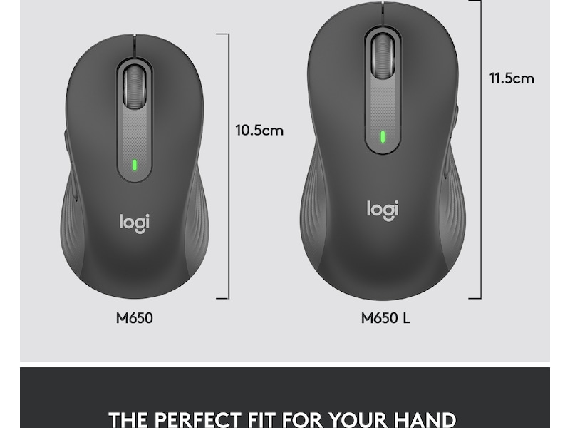 Logitech M650 For Business - Graphite Mus