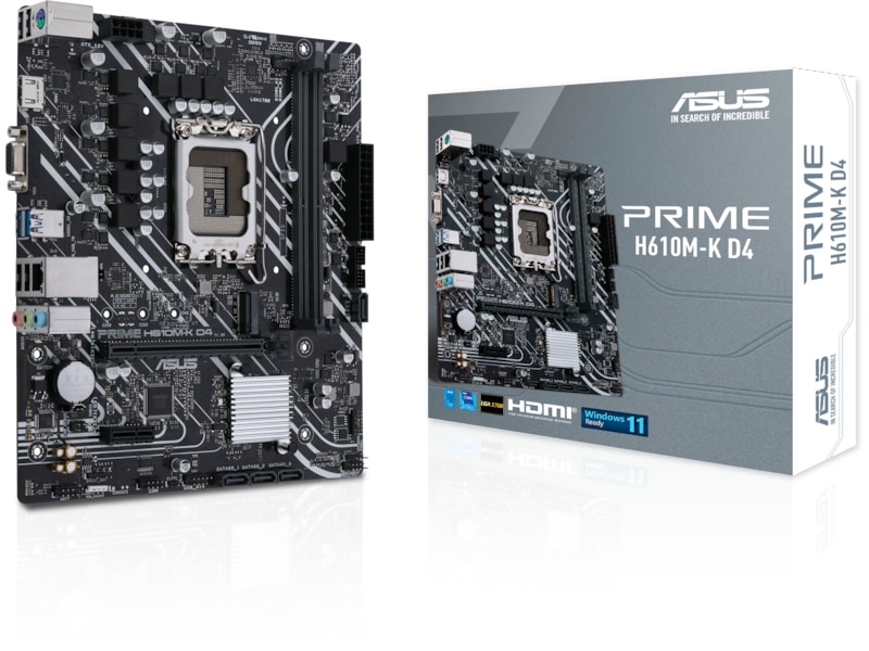 ASUS PRIME H610M-K D4 Hovedkort Intel Socket