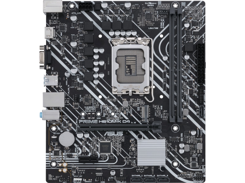 ASUS PRIME H610M-K D4 Hovedkort Intel Socket