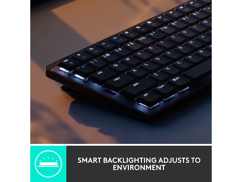 Logitech MX Mechanical Mini Minimalist Tactile (graphite) Tastatur