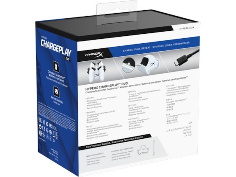HyperX ChargePlay Duo - Charging Station for DualSense Tilbehør til spillkonsoller