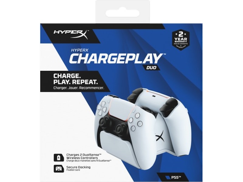 HyperX ChargePlay Duo - Charging Station for DualSense Tilbehør til spillkonsoller
