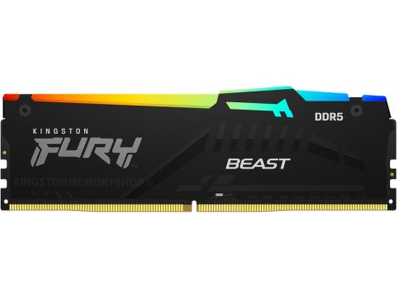 Kingston FURY Beast RGB DDR5 5600MHz 32GB - Minnebrikker | Komplett.no