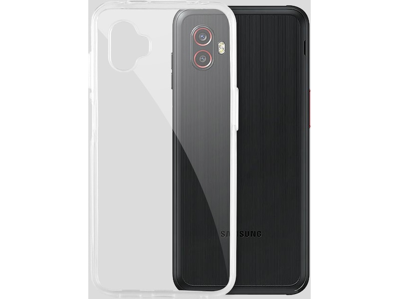 iiglo Galaxy Xcover 6 Pro Silikondeksel (gjennomsiktig) Mobildeksel