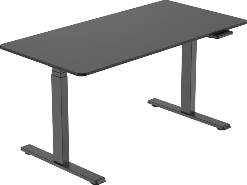 iiglo Elektrisk understell med minnefunksjon (svart) Tilbehør og deler til skrivebord