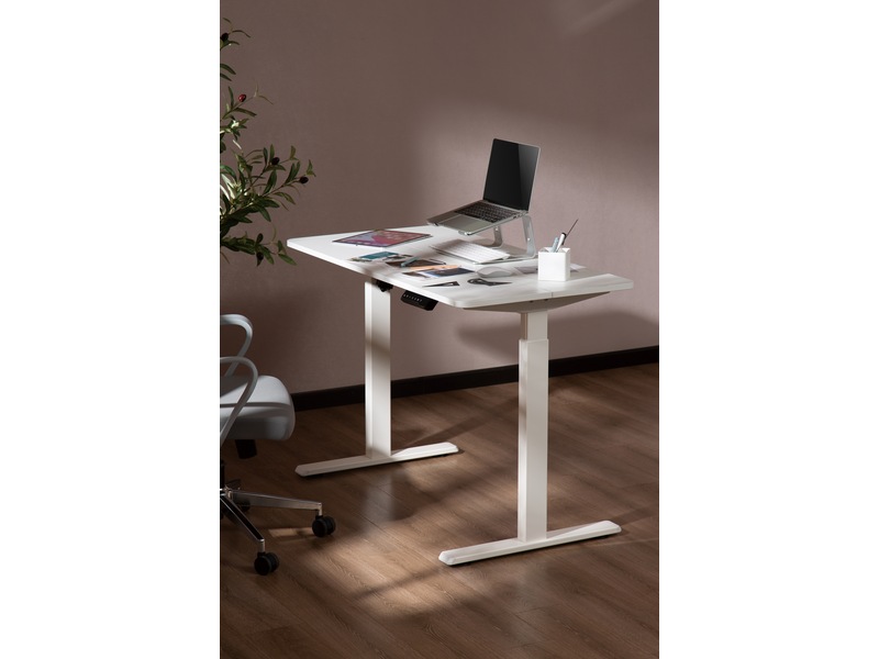 iiglo Elektrisk understell (hvit) Tilbehør og deler til skrivebord