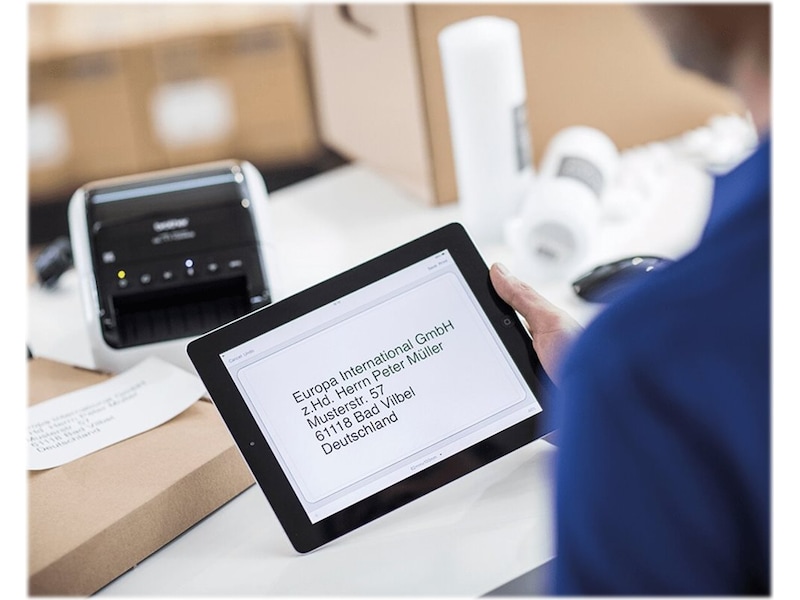 Brother Etikettskriver  QL1110NWBc Etikett & merkemaskin