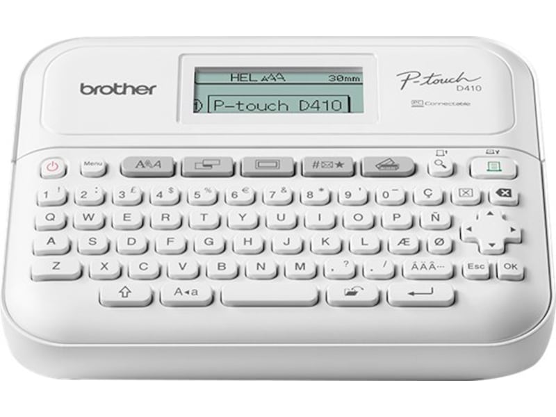Brother Etikettskriver PTD410 Etikett & merkemaskin