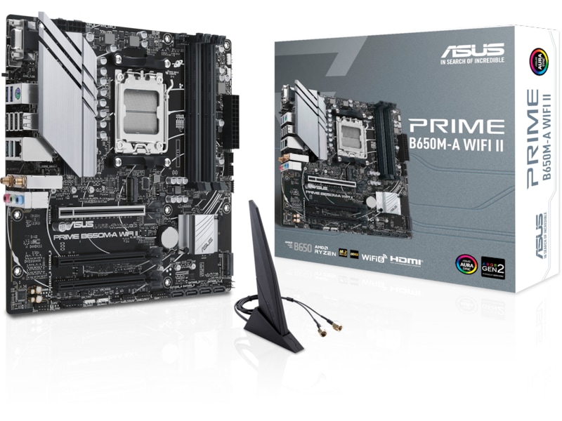 ASUS Prime B650M-A WIFI II Hovedkort AMD Socket