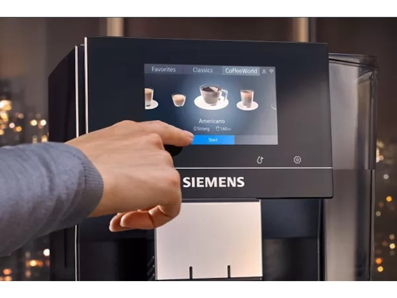 Siemens TP707R06 Espressomaskin (sort)  -B-Grade Demo hjem & fritid