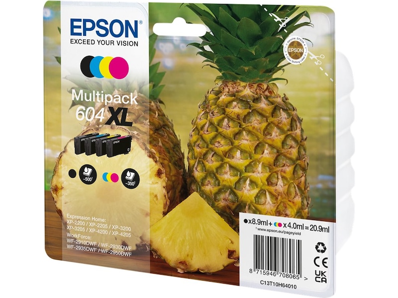 Epson blekk 604 XL multipack Blekkpatroner