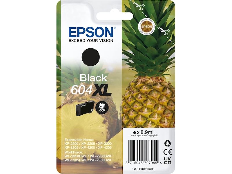 Epson blekk 604 XL sort Blekkpatroner