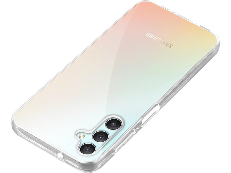 iiglo Galaxy A34 5G Silikondeksel (gjennomsiktig) Mobildeksel