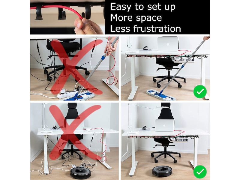 Kenson RIB kabelholder 38 cm (3 pk) Tilbehør til arbeidssteder og avlukker