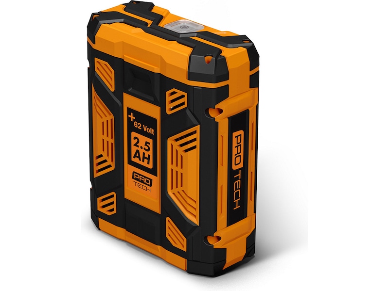 Protech +62 Volt 2.5 Ah batteri + hurtiglader Batterier til håndholdte hagemaskiner