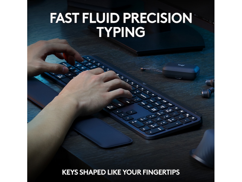 Logitech MX Keys S bundle (graphite) Tastatur