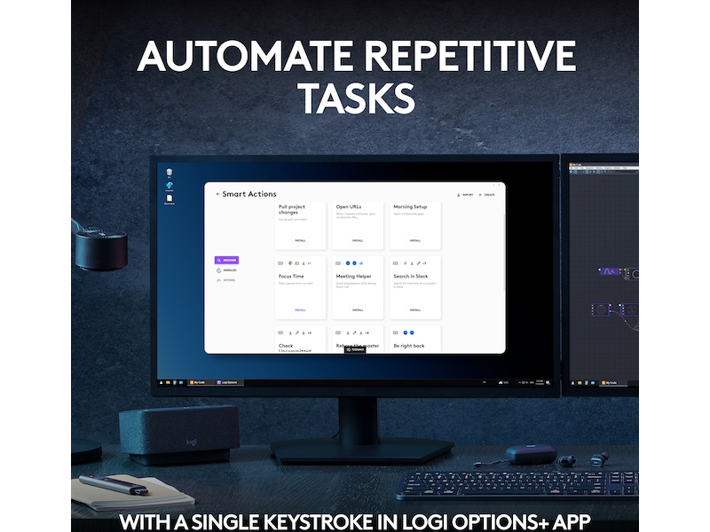 Logitech MX Keys S bundle (graphite) Tastatur