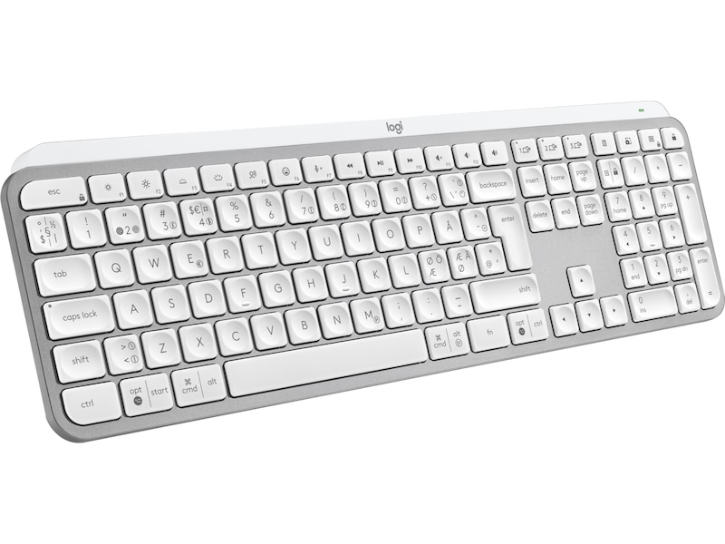 Logitech MX Keys S trådløst tastatur (pale grey) Tastatur