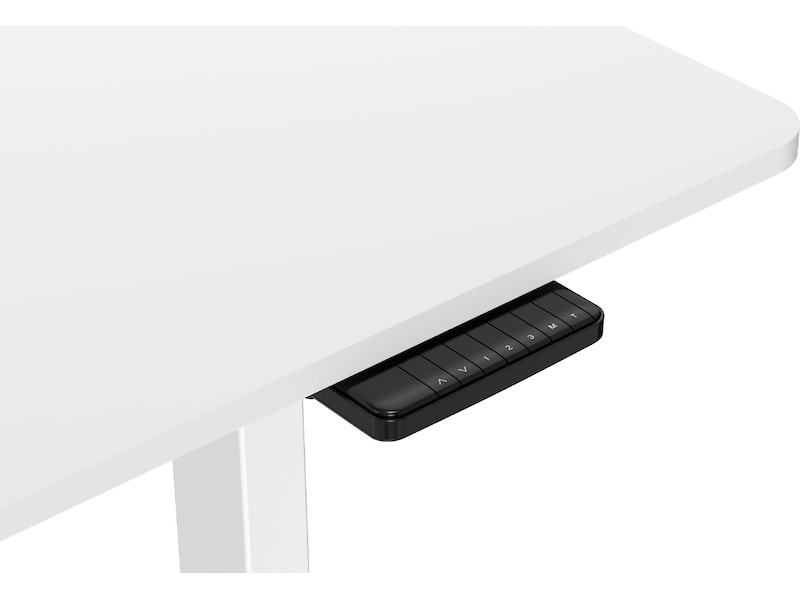 Ergonomisk Hev/Senk skrivebord 150cm (hvit) Skrivebord
