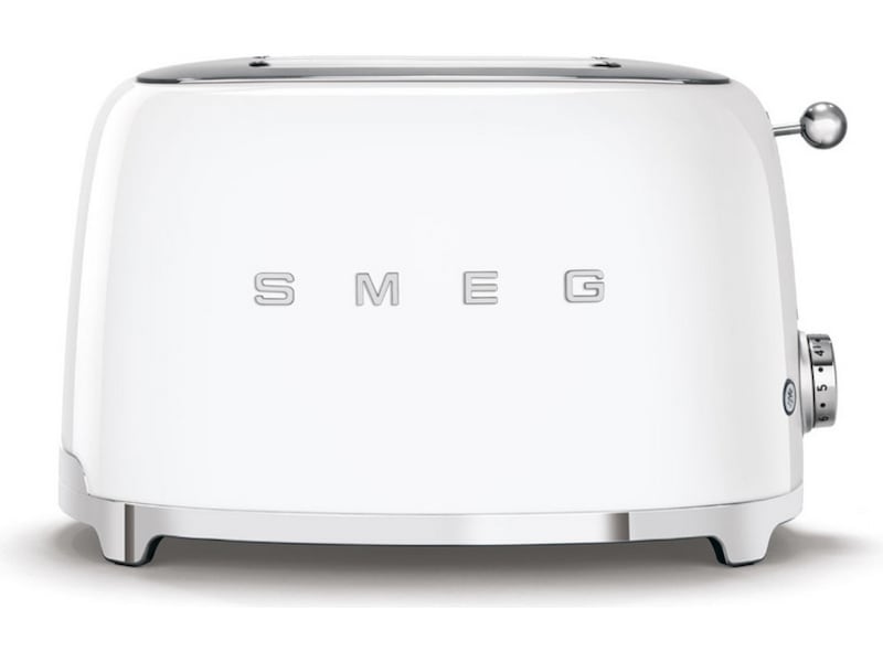 Smeg TSF01WHEU Brødrister for 2 skiver (hvit) Brødristere