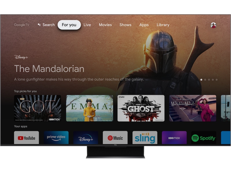 TCL 75" C849 Mini LED 4K Google TV 144Hz 70 - 79 tommer TV