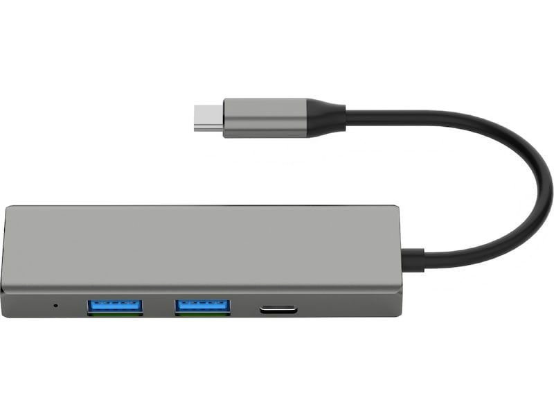 Andersson USB-C Hub (grå) Dockingstasjon & USB-HUB